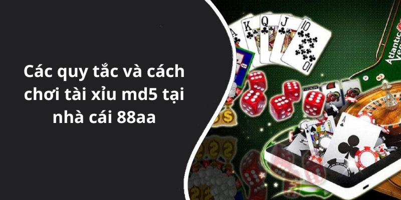 Các quy tắc và cách chơi tài xỉu md5 tại nhà cái 88aa